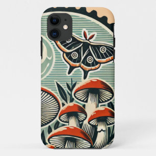 Cottagecore Paddenstoelen Case-Mate iPhone Case
