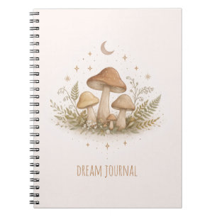 Cottagecore Paddenstoelen Notitieboek – Fee Aesthe