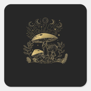 Cottagecore Paddenstoelen Schimmels Goblincore Est Vierkante Sticker