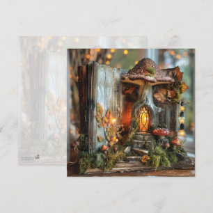 Cottagecore Paddenstoelenboek Herfst Scrapbook Jou Kaart