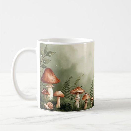 Cottagecore Paddenstoelenbos Mok (Links)