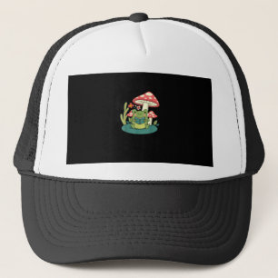Cottagecore Paddenstoelenbos Pad Goblincore Mycolo Trucker Pet