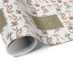 Cottagecore Paddestoel Botanische Houten Kerstmis Cadeaupapier<br><div class="desc">Leg de essentie van een rustieke, cottagecore kerst vast met ons Cottagecore Mushroom Botanical Woodsy Christmas Wrapping Paper. Dit betoverende collectie combineert kunstig botanisch bosgroen met de grillige allure van cottagecore paddenstoelmotieven, en roept de charme van het land dat tijdens het vakantieseizoen leeft op. De warme terracotta aardetinten en kalmerende,...</div>