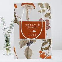 Cottagecore Paddestoel Botanische Houten Kerstmis