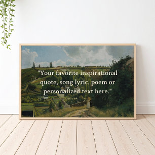 CottageCore  Painting Voeg uw eigen prijsopgave to Poster