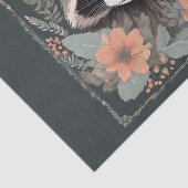 Cottagecore Raccoon Decoupage Tissuepapier (Detail)