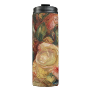 Cottagecore Renoir Bloemend Landschap Vintage Kuns Thermosbeker