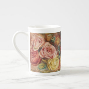 Cottagecore Renoir Bloemstuk Landschap Vintage Kun Porselein Kop