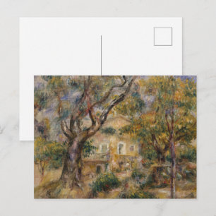 Cottagecore Renoir Gouden Zomerlandschap Briefkaart
