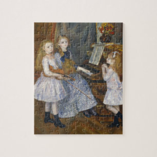 Cottagecore Renoir Muzikale Zusters Vintage Kunst Legpuzzel