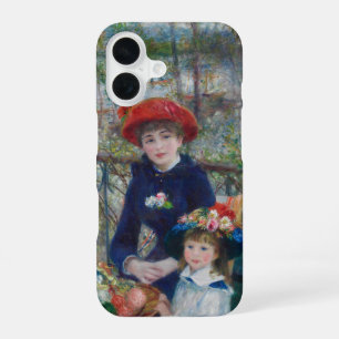 Cottagecore Renoir Zusters Tuin Landschap iPhone 16 Hoesje