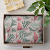 CottageCore Rode Paddenstoelen Decoupage Tissuepapier (Geschenk)