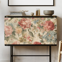 Cottagecore  Rozen Bloemen Decoupage