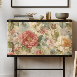 Cottagecore Rozen Bloemen Decoupage Tissuepapier