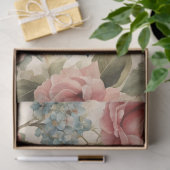 Cottagecore  Rozen Bloemen Decoupage Tissuepapier (Geschenk)