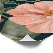 Cottagecore Schattige konijn Perfect Poster (Hoek)