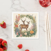 Cottagecore Schattigee herten Servet (Insitu)