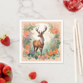 Cottagecore Schattigee herten Servet (Insitu)