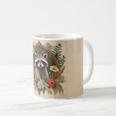 Cottagecore Schattigee wasbeer Koffiemok (Voorkant rechts)