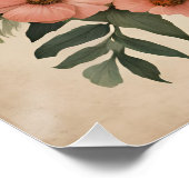 Cottagecore Schattigee wasbeer Perfect Poster (Hoek)