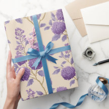 Cottagecore Sering Bloem Crème Bloemmotief