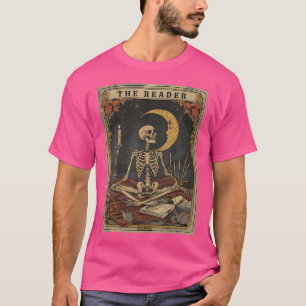 Cottagecore Skeleton Esthetische Tarot Kaart De Le T-shirt