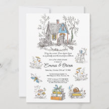 Cottagecore Sprookjesboek Baby Shower