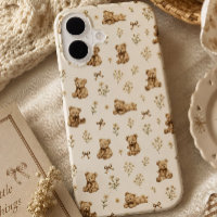 Cottagecore Teddybeer Patroon Cadeau
