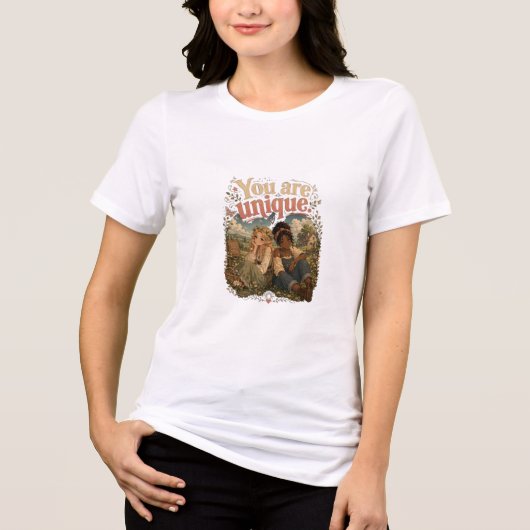 Cottagecore Tri-Blend Shirt (Voorkant)