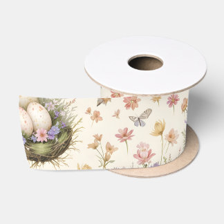 Cottagecore Tuin Paaseieren Nestjes Vintage Bota Satijnen Lint