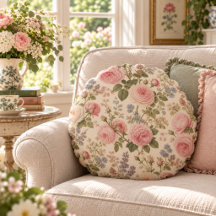 Cottagecore Vintage Engelse Rozentuin