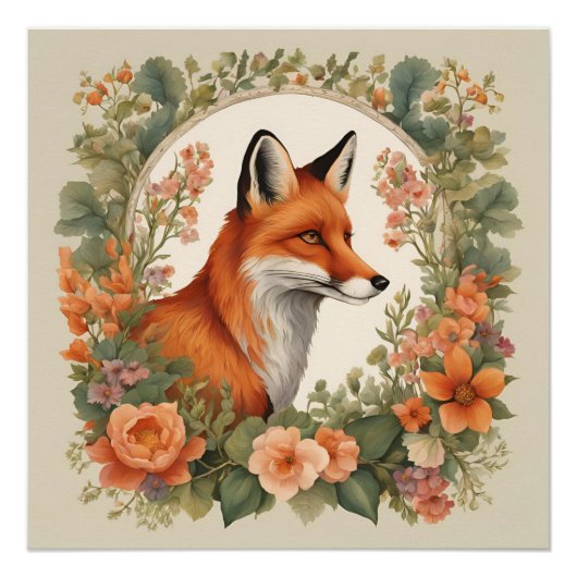 Cottagecore Vos Perfect Poster (Voorkant)