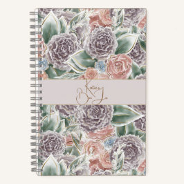 Cottagecore whimsy floral Bullet Journal Notitieboek