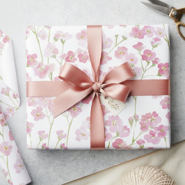 Cottagecore wilde bloem botanische bloemtuin cadeaupapier