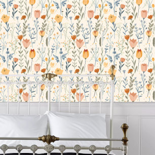 Cottagecore Wildflower Behang