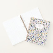 Cottagecore Wildflower Bow Notebook Notitieboek (Binnen)