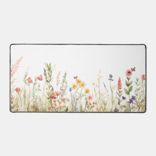 Cottagecore Wildflower Deskmat  Bloemen Bureaumat