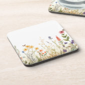 Cottagecore Wildflower Onderzetter  Bloemen (Linkerzijde)