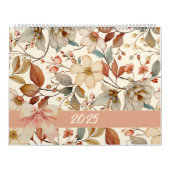Cottagecore Wildflower Waterverf Art Kalender (Hoes)