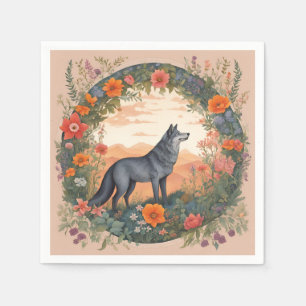 Cottagecore Wolf Servet
