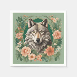 Cottagecore Wolf Servet