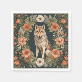 Cottagecore Wolf Servet