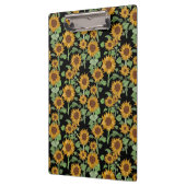 Cottagecore Zonnebloemen Patroon Klembord (Links)