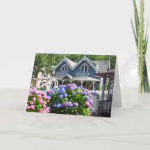 Cottages and Hydrangeas - Martha's Vineyard