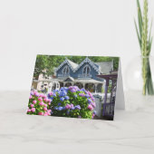 Cottages and Hydrangeas - Martha's Vineyard Kaart (Voorkant)