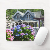 Cottages and Hydrangeas - Martha's Vineyard Muismat (Met muis)