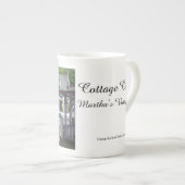 Cottages and Hydrangeas - Martha's Vineyard Porselein Kop (Voorkant rechts)