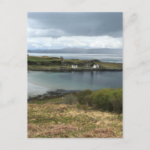 Cottages op het eiland Jura in Schotland Briefkaart