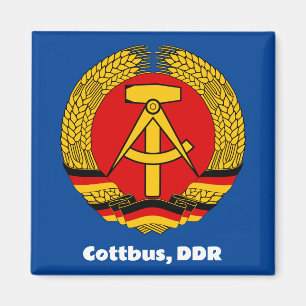 Cottbus, Oost-Duitsland (DDR, DDR) Magneet