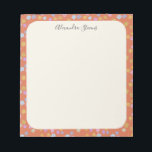 Cottcore Boho Ditsy Floral Notitieblok<br><div class="desc">Cottcore Boho Ditsy Floral Personalized Notitieblok</div>